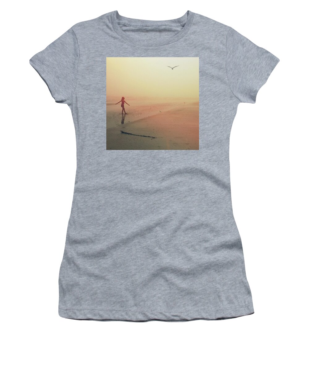 Beautiful Women's T-Shirt featuring the photograph Dance Like No One Is Watching by Cassandra M Photographer