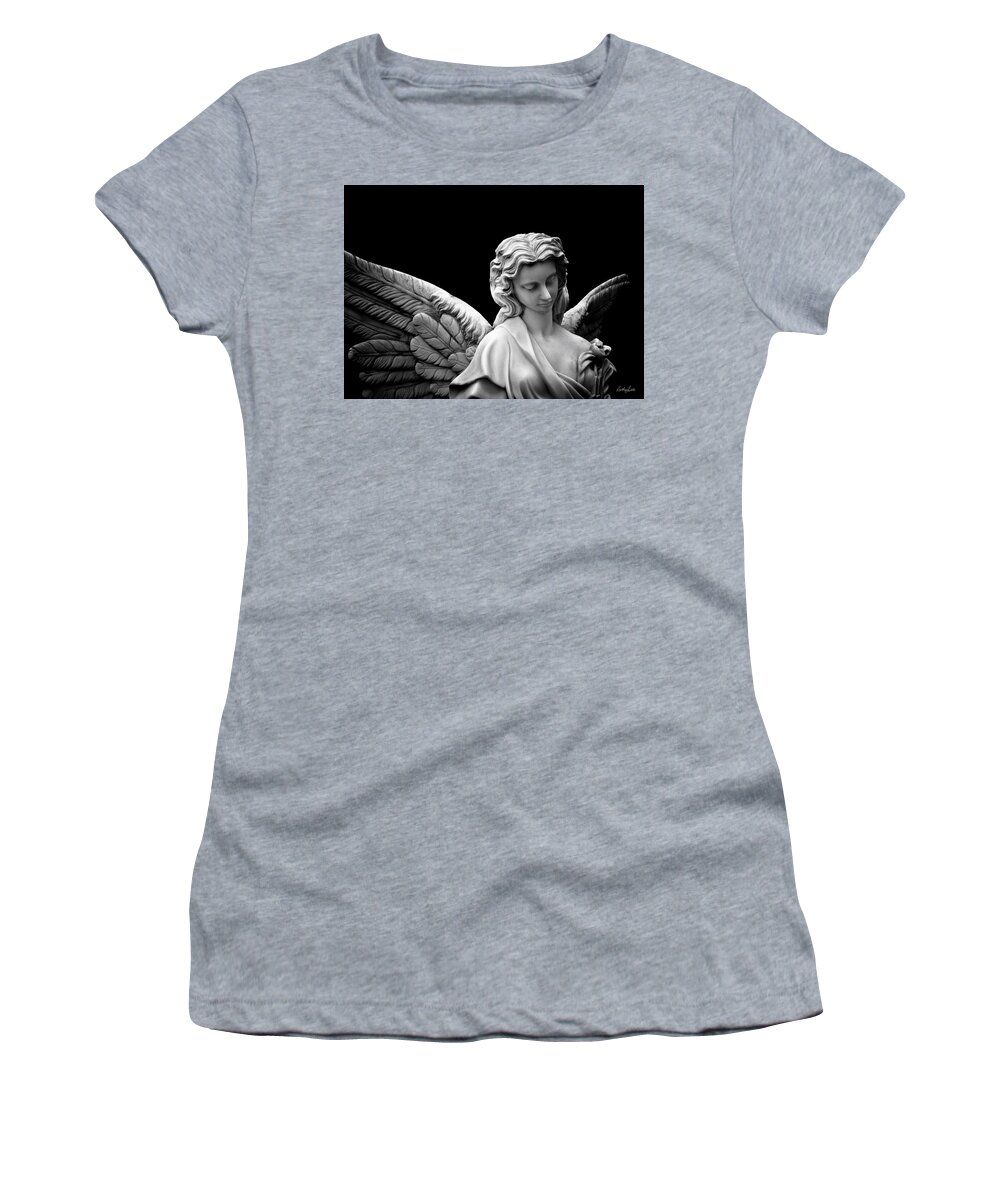 Angel Women's T-Shirt featuring the photograph Dark Angel by Nathan Little