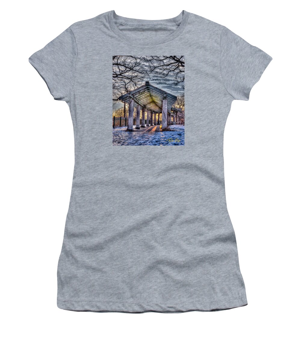 Minnesota Women's T-Shirt featuring the photograph Dawn Arch by Rikk Flohr