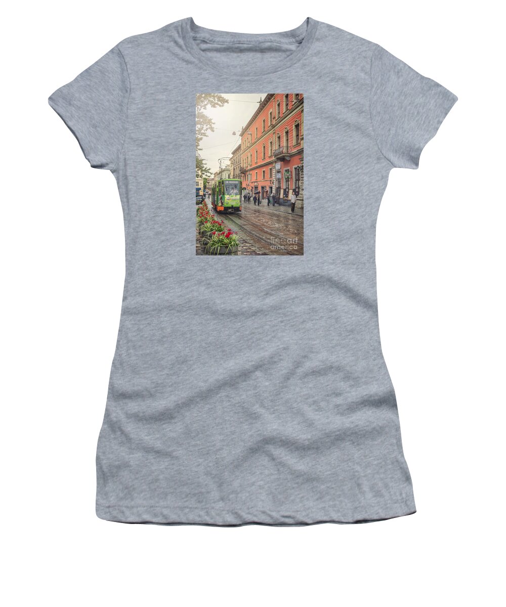 Kremsdorf Women's T-Shirt featuring the photograph Dear Hometown by Evelina Kremsdorf