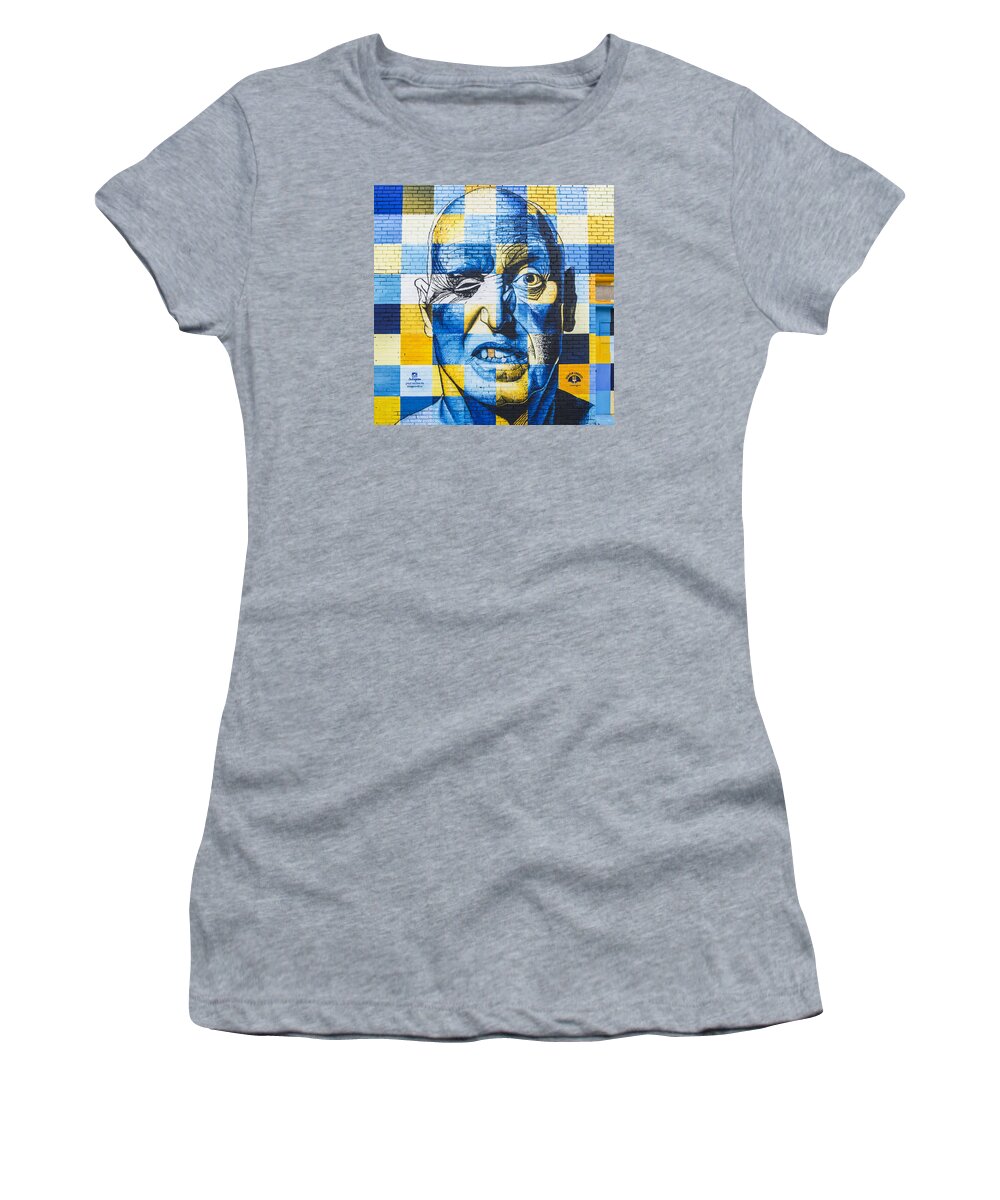 Rawlins Gilliland Women's T-Shirt featuring the painting Deep Rawlins by Steve Hunter