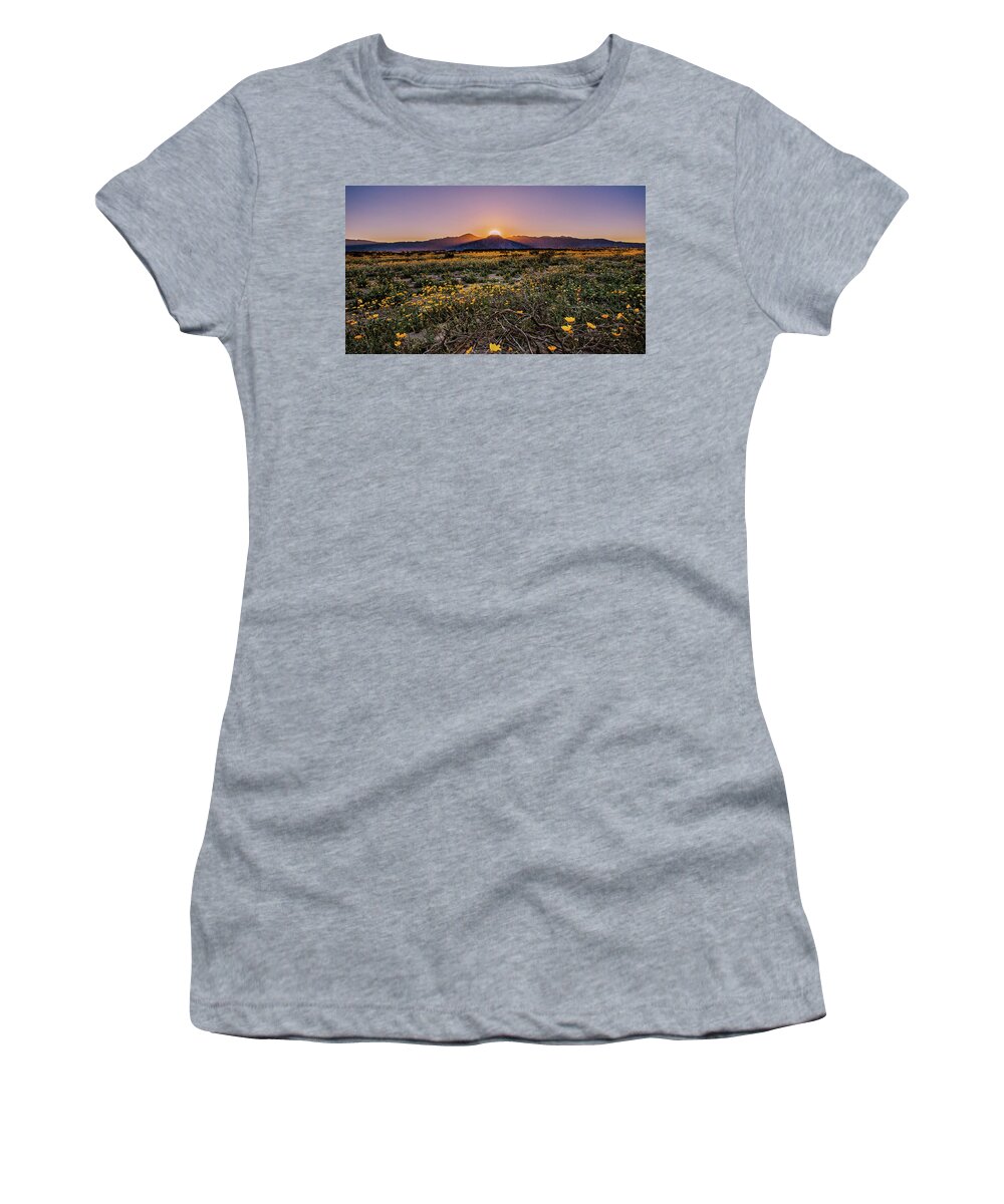 Desert Women's T-Shirt featuring the photograph Desert Vitality by Ryan Weddle