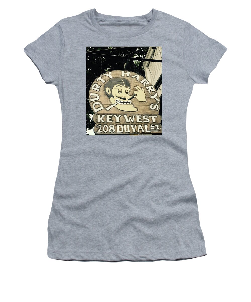 Dirty Harry's Women's T-Shirt featuring the photograph Dirty Harry's by Michael Krek