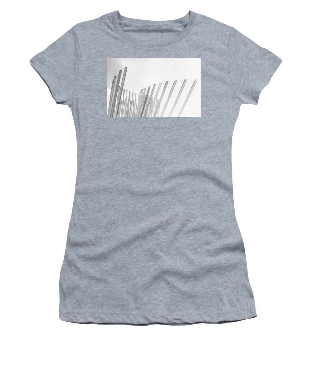 Divided We Stand Women's T-Shirt featuring the photograph Divided We Stand by Steven Milner
