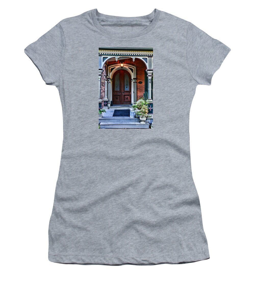 Paul Ward Women's T-Shirt featuring the photograph Door 44 by Paul Ward