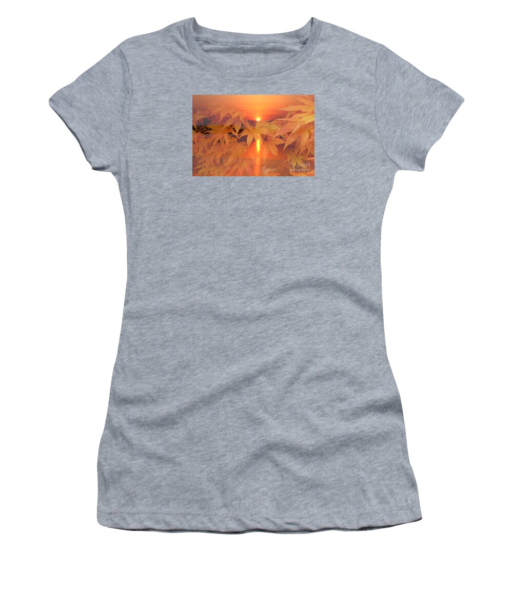 Autumn Women's T-Shirt featuring the photograph Dreaming of Fall by Geraldine DeBoer