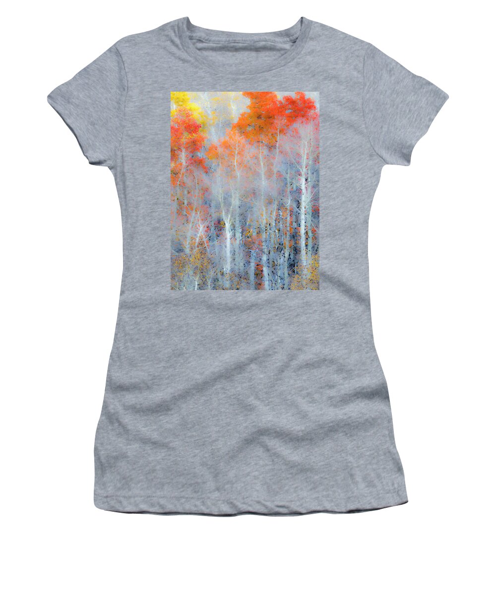 Autumn Women's T-Shirt featuring the photograph Dreaming of Trees by Eggers Photography