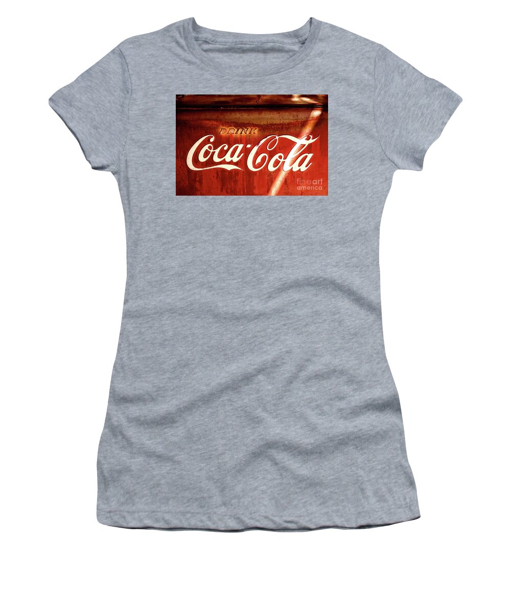 Drink Coca Cola Women's T-Shirt featuring the photograph Drink Coca-Cola by M G Whittingham