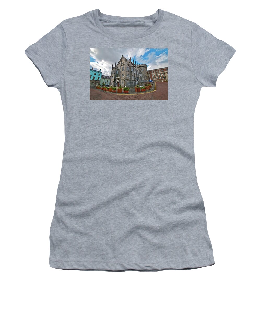 Dublin Women's T-Shirt featuring the photograph Dublin Castle by Marisa Geraghty Photography