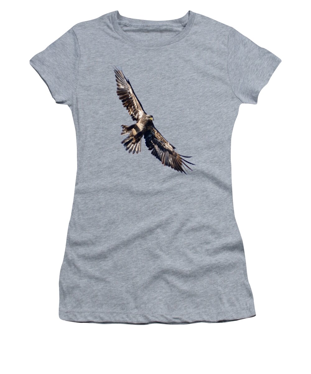 Eagle Women's T-Shirt featuring the photograph Eagle by Greg Norrell