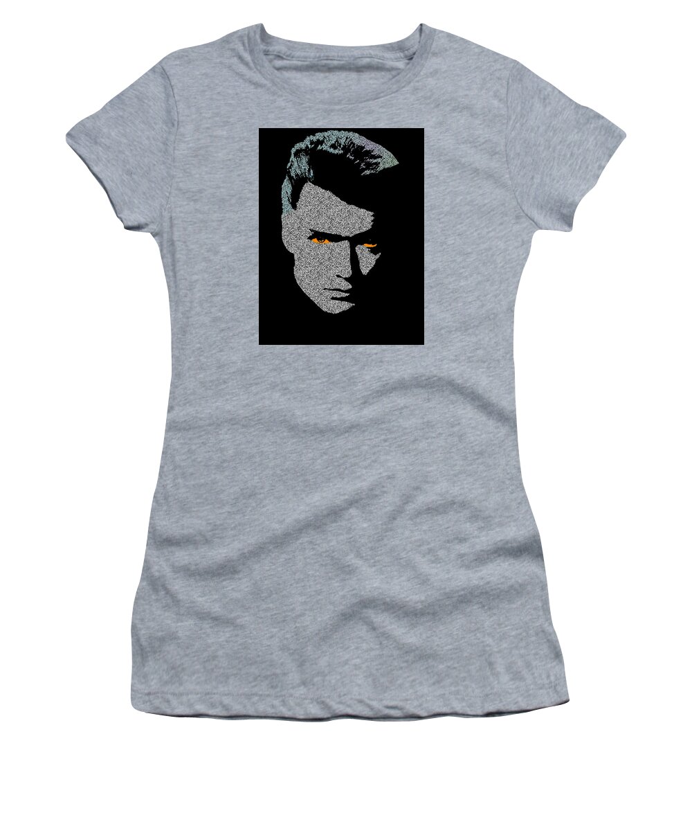 Clint Eastwood Women's T-Shirt featuring the photograph Eastwood 1 by Emme Pons
