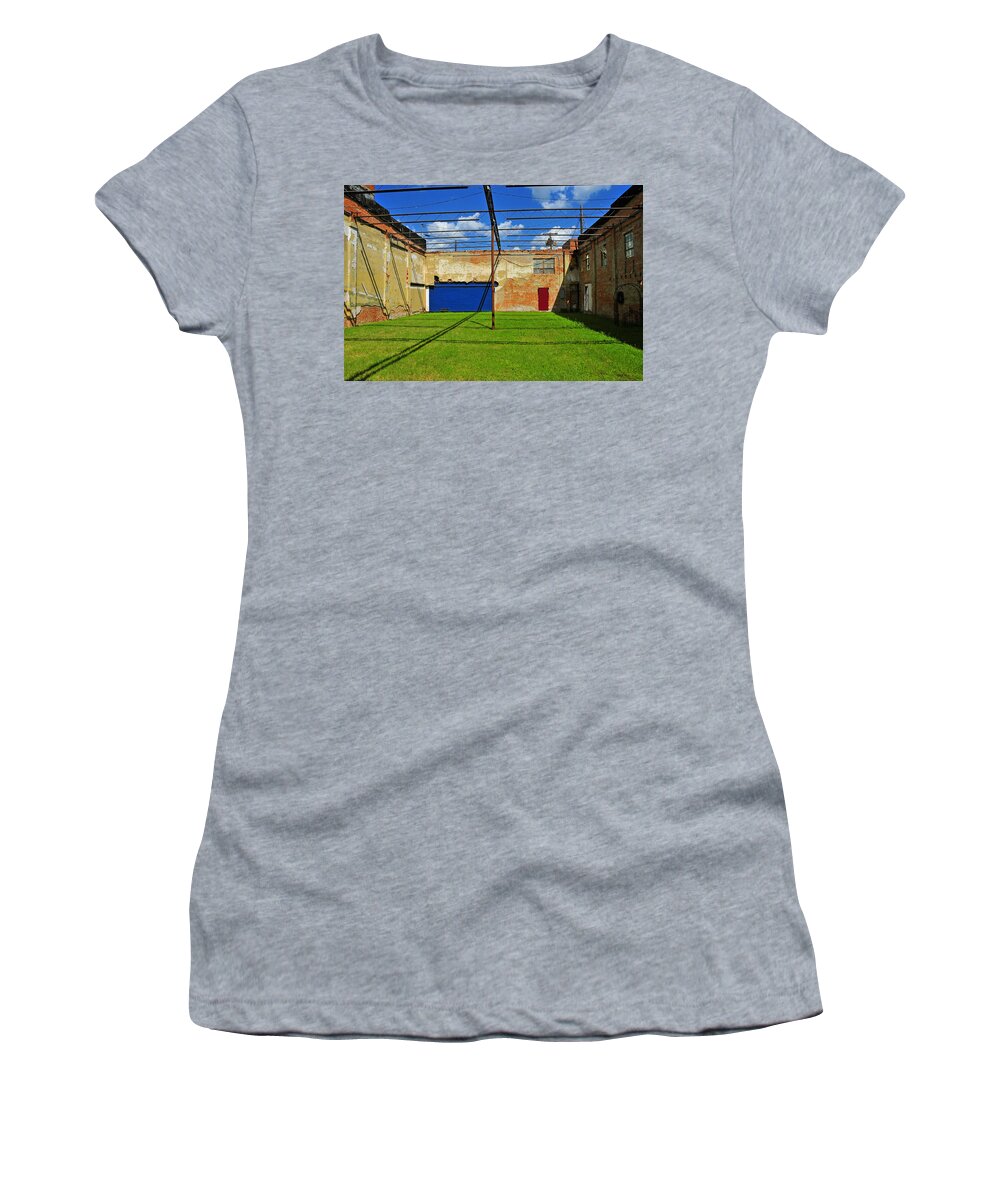 Skiphunt Women's T-Shirt featuring the photograph Eco-Store by Skip Hunt