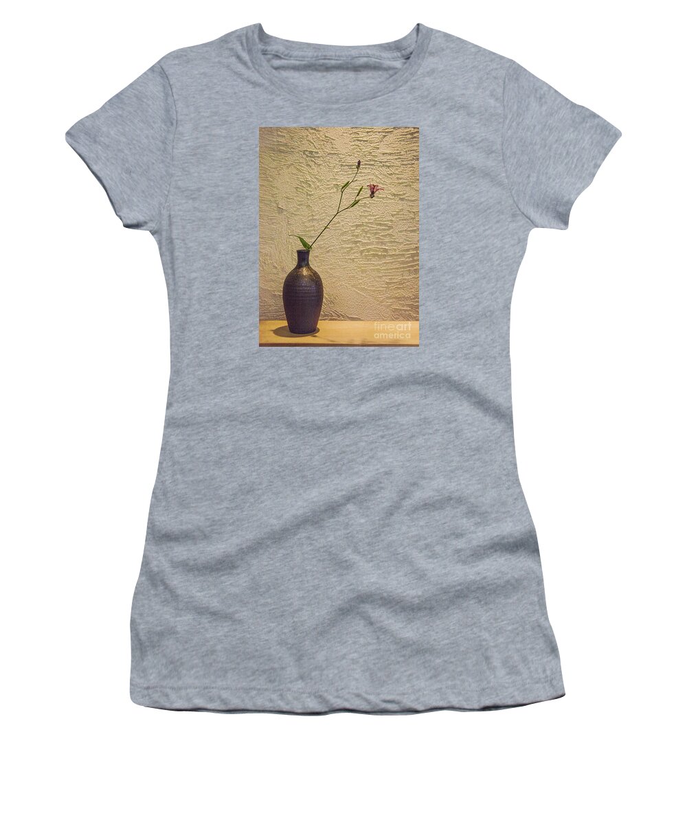 Still Life Women's T-Shirt featuring the photograph Elegant Still Life by Shirley Mangini