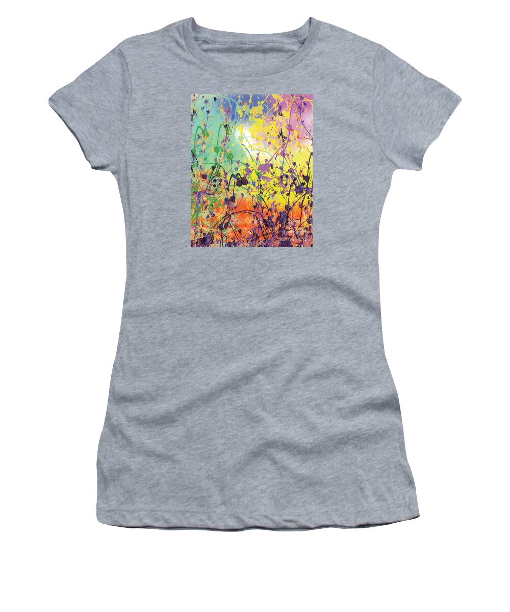 Autumn Women's T-Shirt featuring the digital art End of Summer 2015 by Trilby Cole