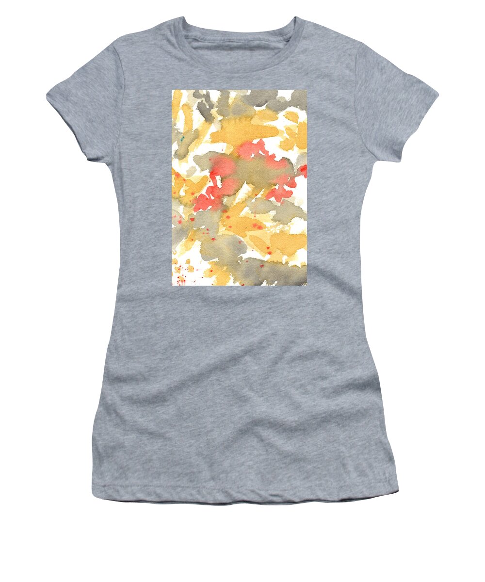 Watercolor Women's T-Shirt featuring the painting Essentials by Marcy Brennan