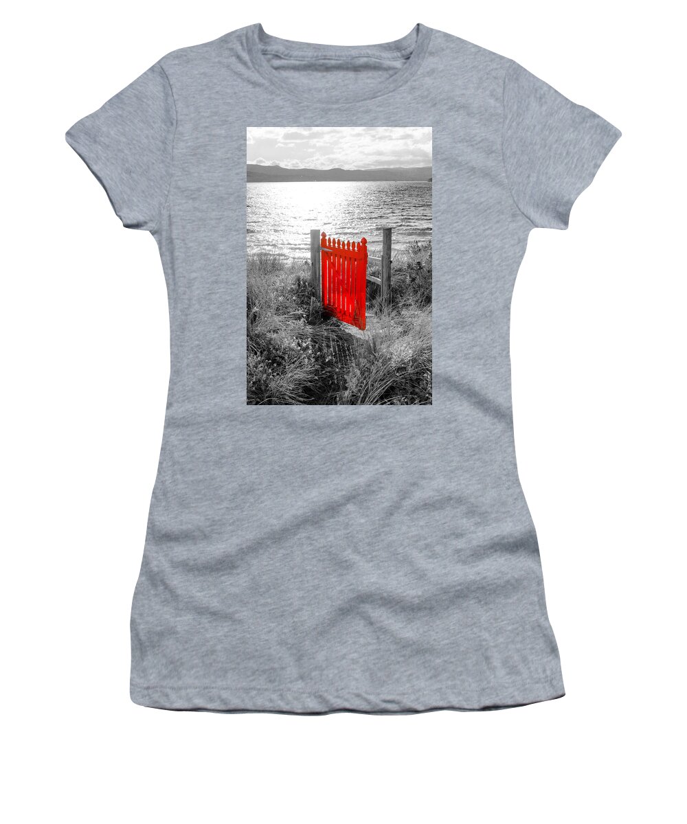 Red Gate Cottage Women's T-Shirt featuring the photograph Eternity by Anthony Davey