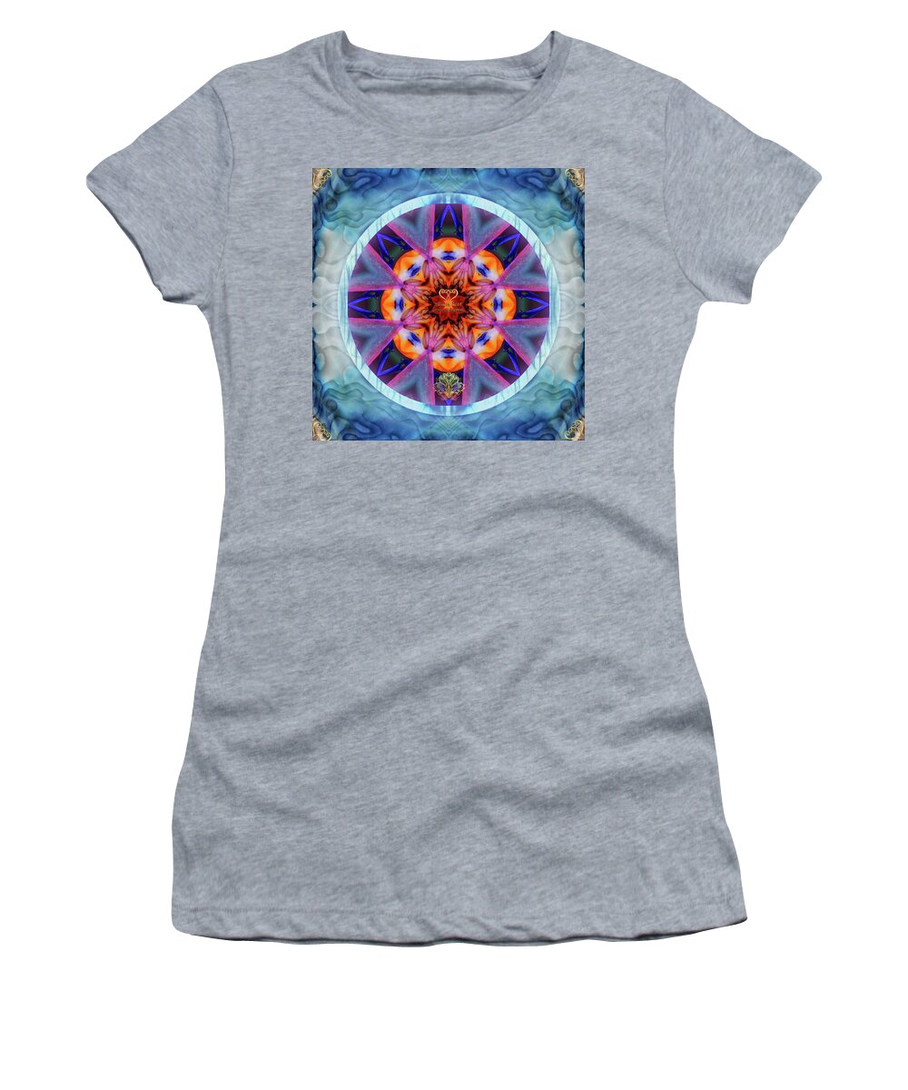 Joy Women's T-Shirt featuring the digital art Eudaimonia-Custom1 by Alicia Kent