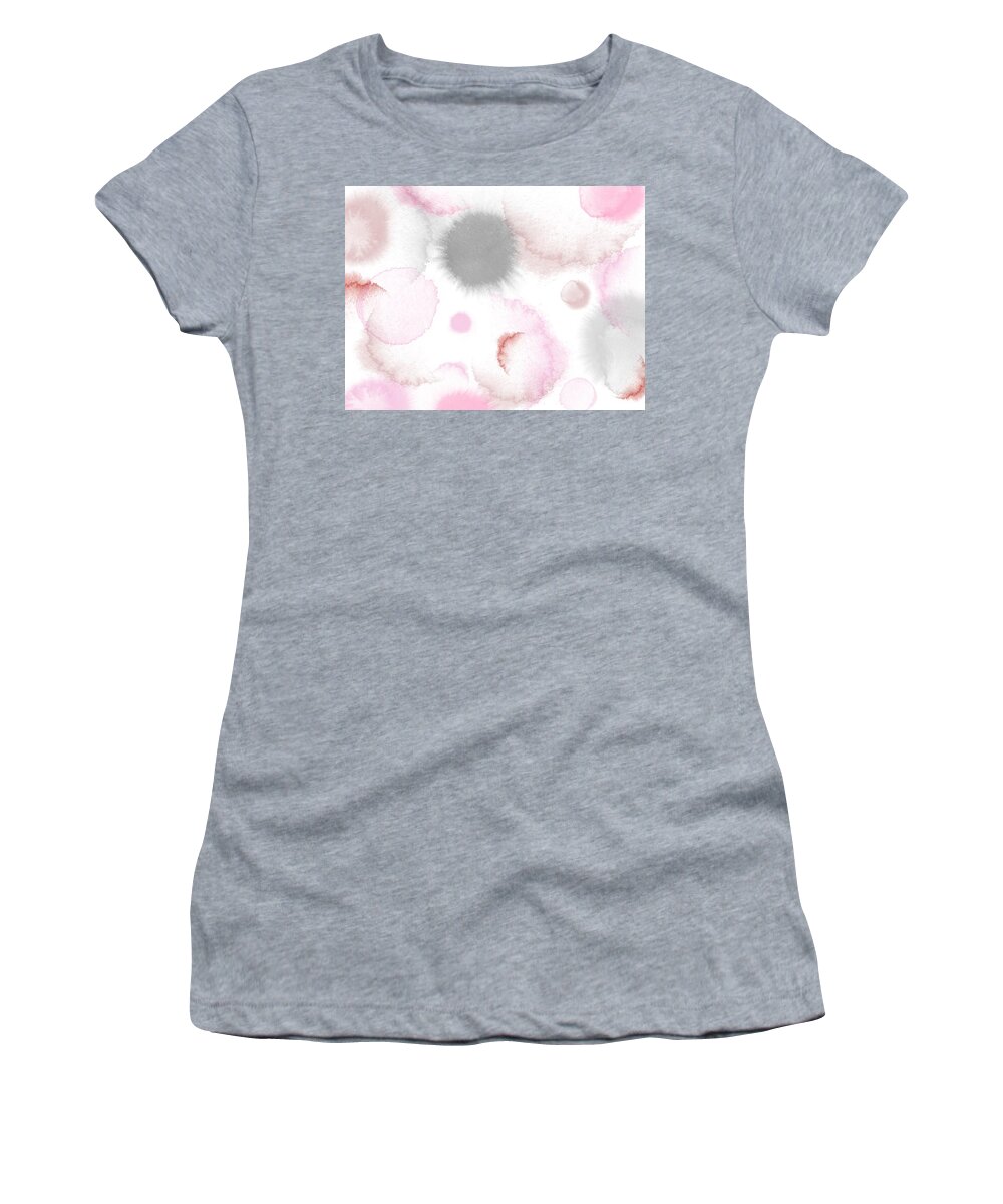 Exhale Women's T-Shirt featuring the painting Exhale by Marianna Mills