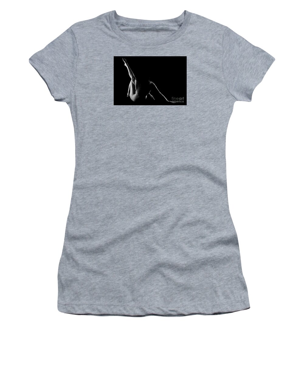 Artistic Women's T-Shirt featuring the photograph Exhilaration by Robert WK Clark