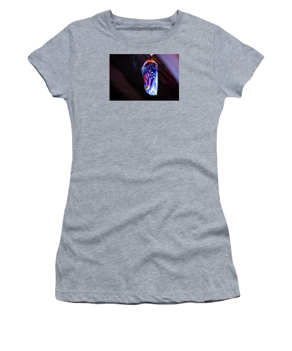 Chrysalis Women's T-Shirt featuring the photograph Expectation by Terri Hart-Ellis