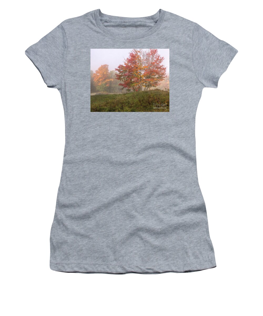 Fall Women's T-Shirt featuring the photograph Fall in the ADK by Rod Best