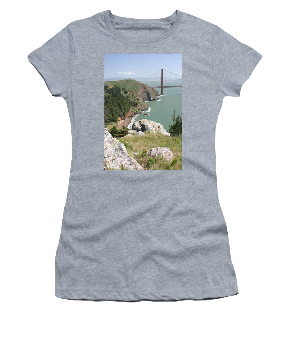 Golden Women's T-Shirt featuring the photograph Far and Away by Jeff Floyd CA