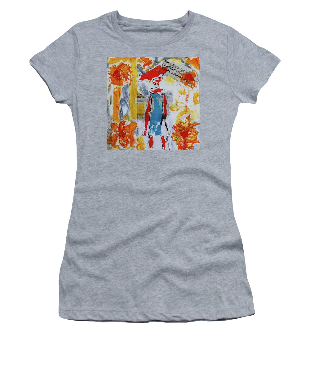 Sixties Women's T-Shirt featuring the photograph Feeling the sixties by Gabi Hampe