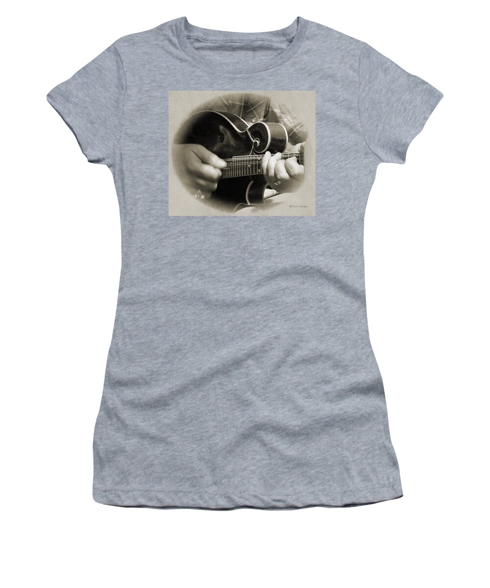 Fingers Women's T-Shirt featuring the photograph Finger Pickin' Good 8 by Kae Cheatham