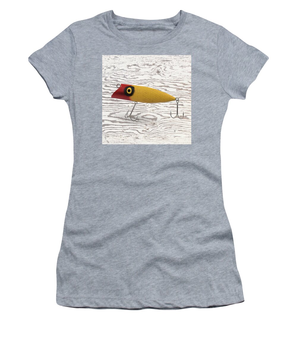 Fishing Women's T-Shirt featuring the digital art Fishing Lure by Edward Fielding