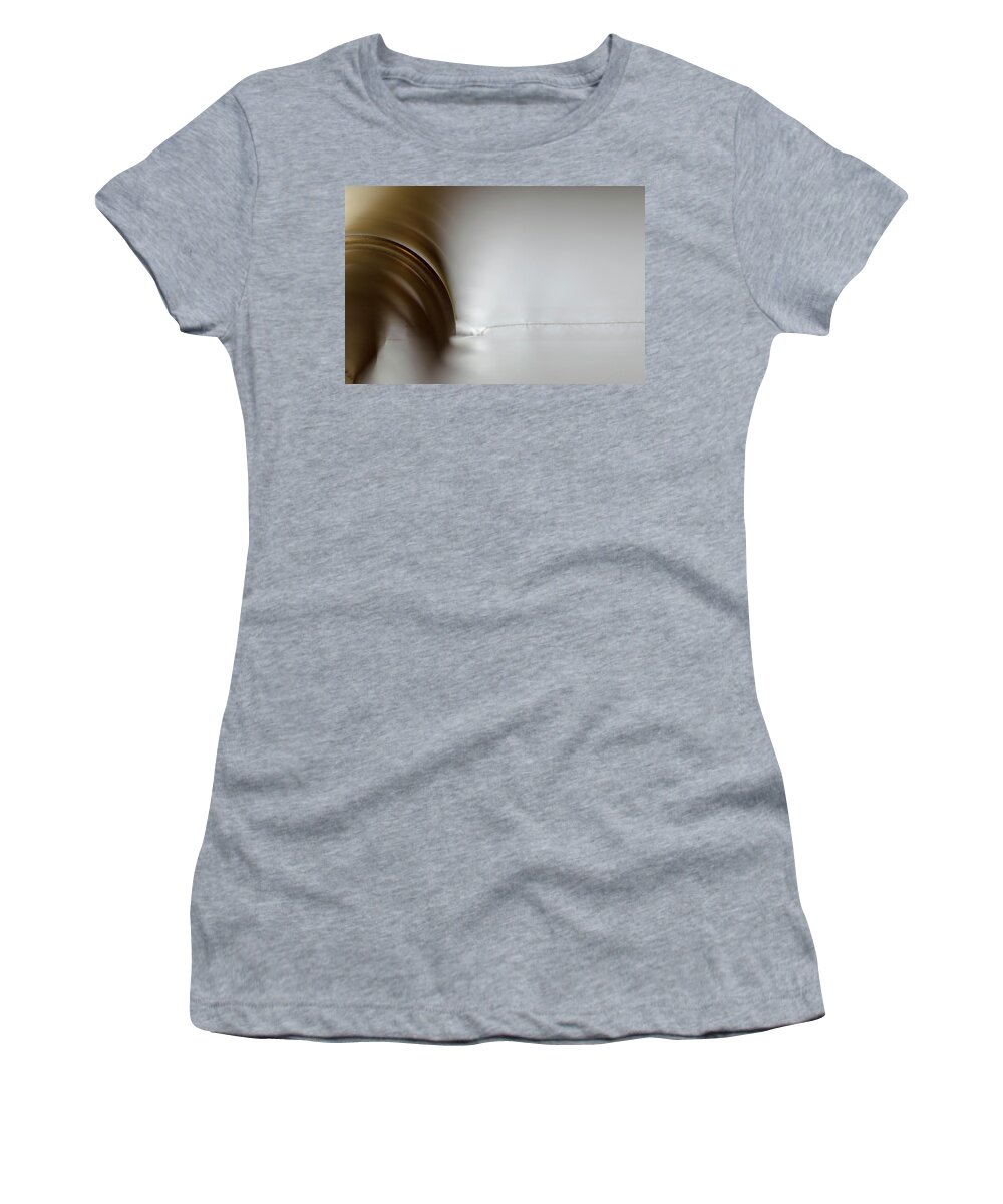 Book Women's T-Shirt featuring the photograph Flatlline by Sandra Parlow