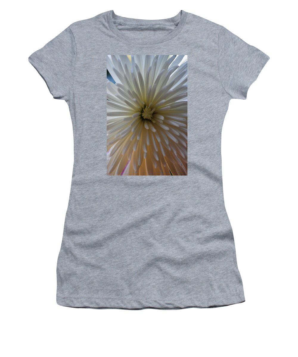 Flower Women's T-Shirt featuring the photograph Flowering Burst by Eric Liller