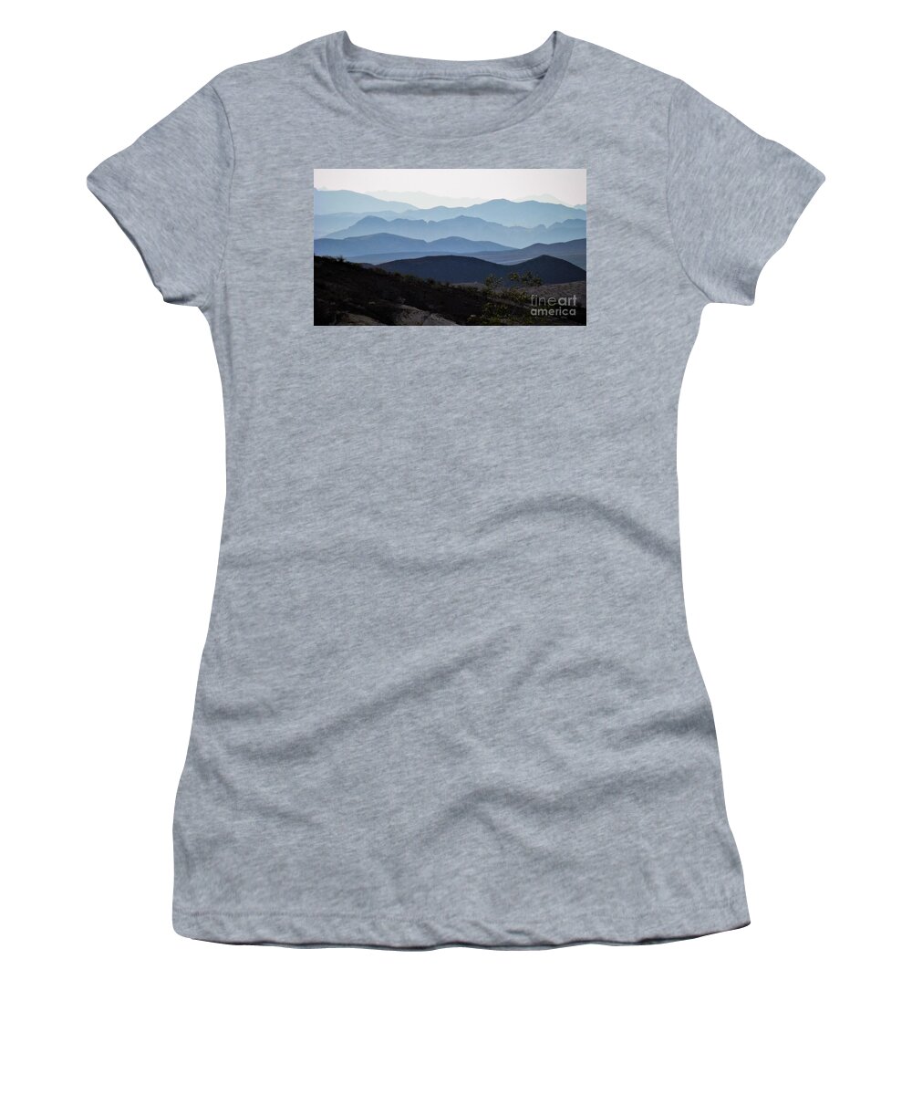 Mountain Landscape Women's T-Shirt featuring the photograph Forever amen by Barbara Leigh Art