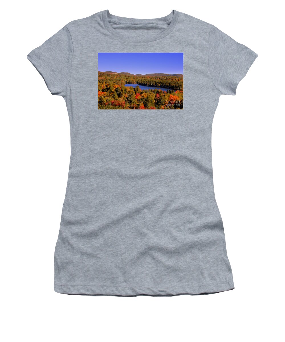 Landscape Women's T-Shirt featuring the photograph Maine by Lennie Malvone