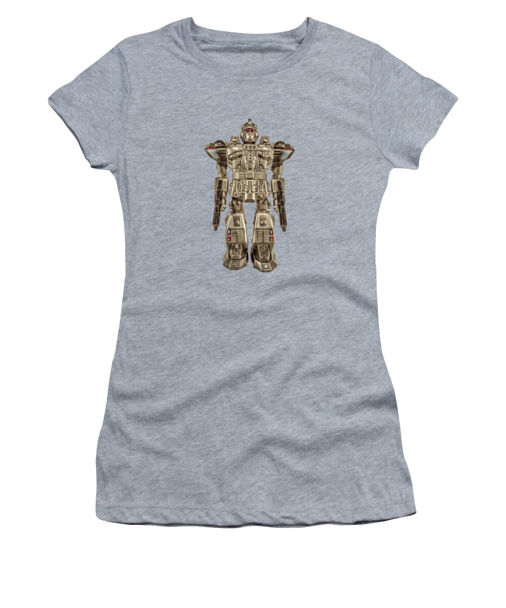 Classic Women's T-Shirt featuring the photograph Future Cop Robot by YoPedro