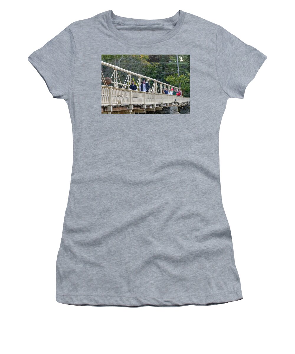 Ghouls Women's T-Shirt featuring the photograph Ghouls by Kathleen McGinley