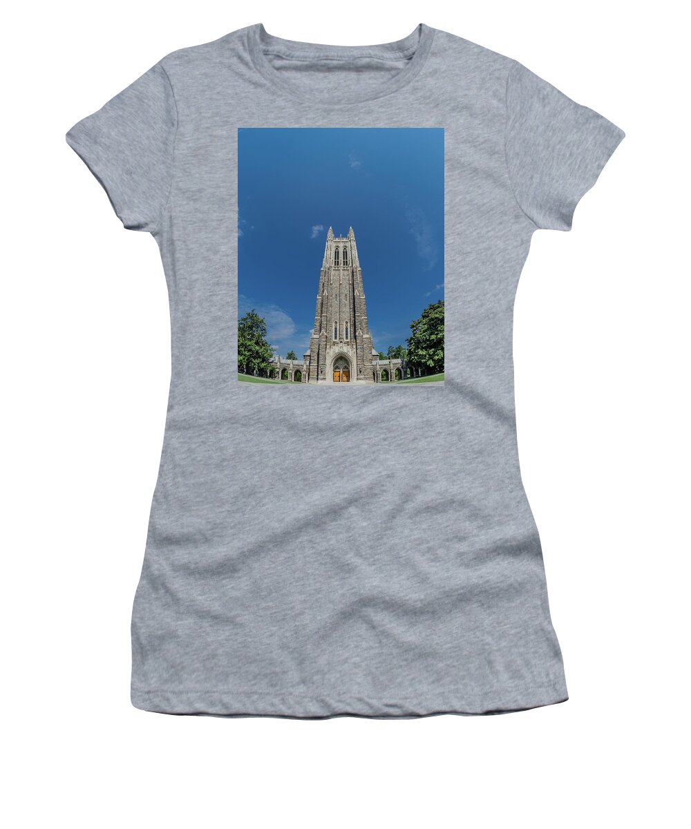 Arches Women's T-Shirt featuring the photograph Gothic Steeple by Kelly VanDellen