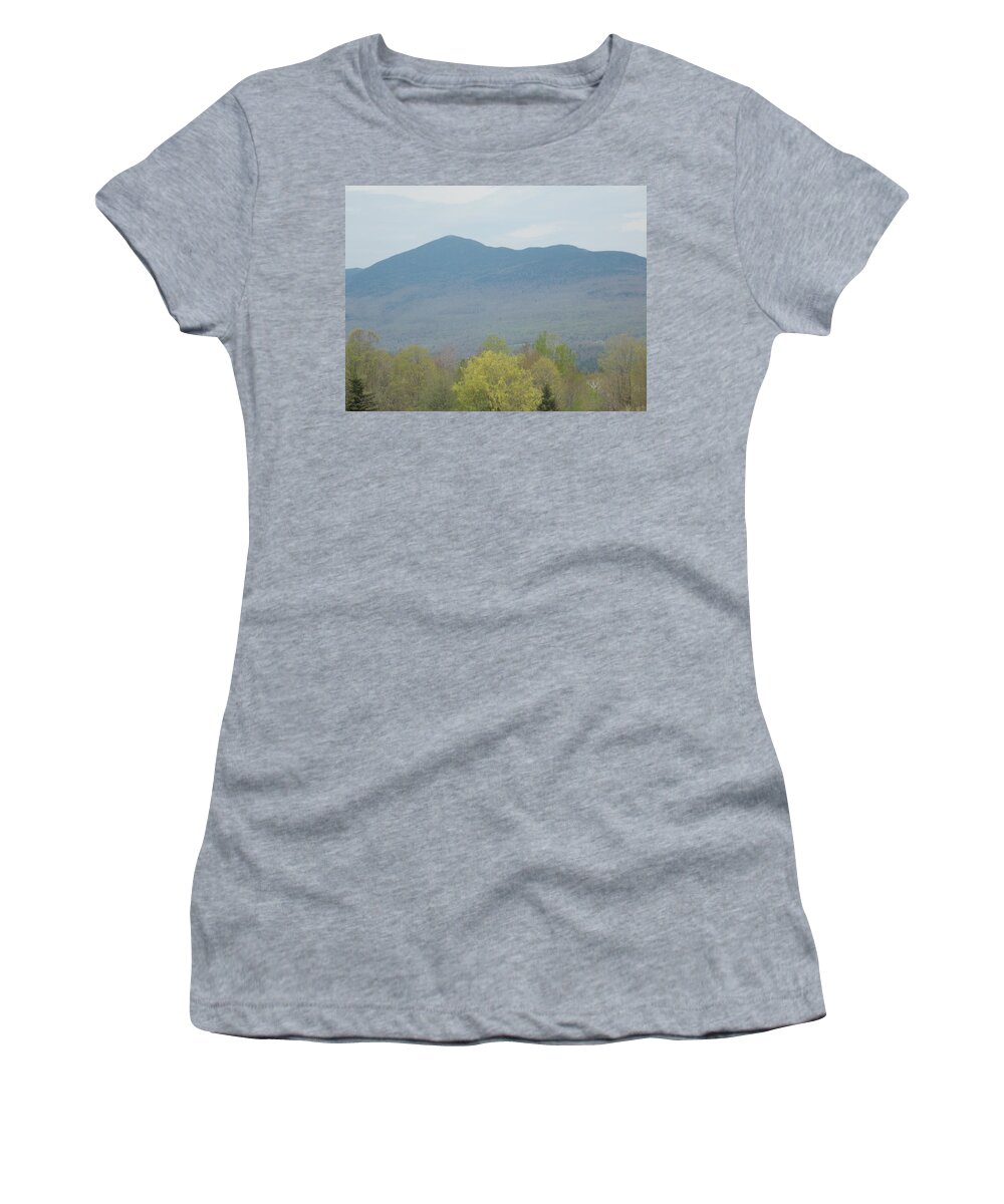 Vermont Women's T-Shirt featuring the photograph Green Mountains of Vermont by Catherine Gagne