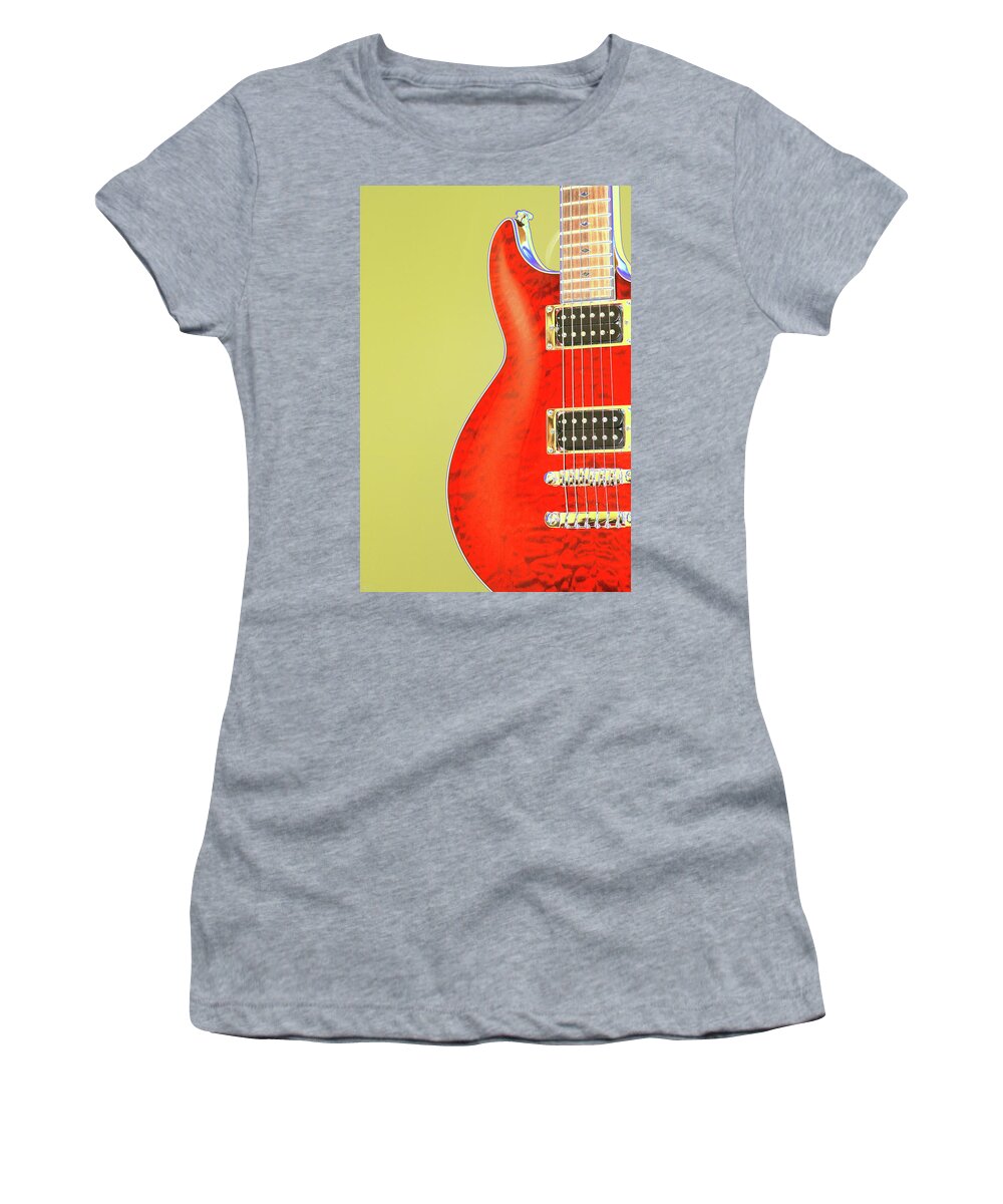 Guitar Women's T-Shirt featuring the photograph Guitar Pic by Karol Livote