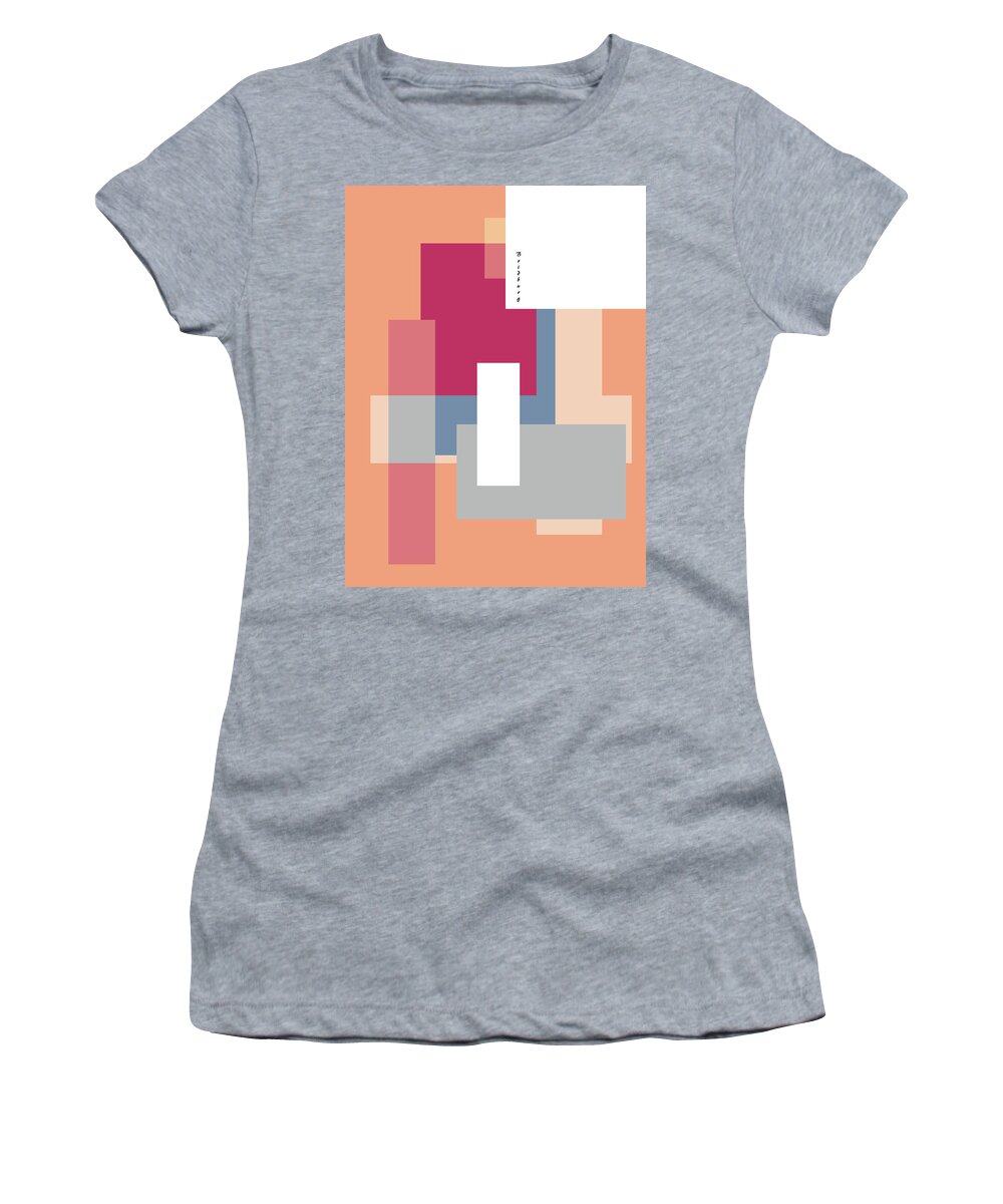 Postmodernism Women's T-Shirt featuring the digital art Habitat by David Bridburg