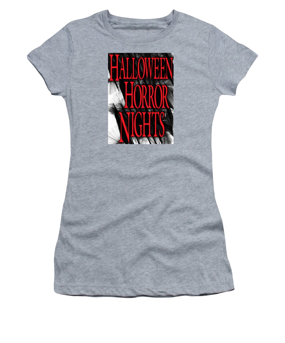 Halloween Women's T-Shirt featuring the digital art Halloween Series by Rafael Salazar