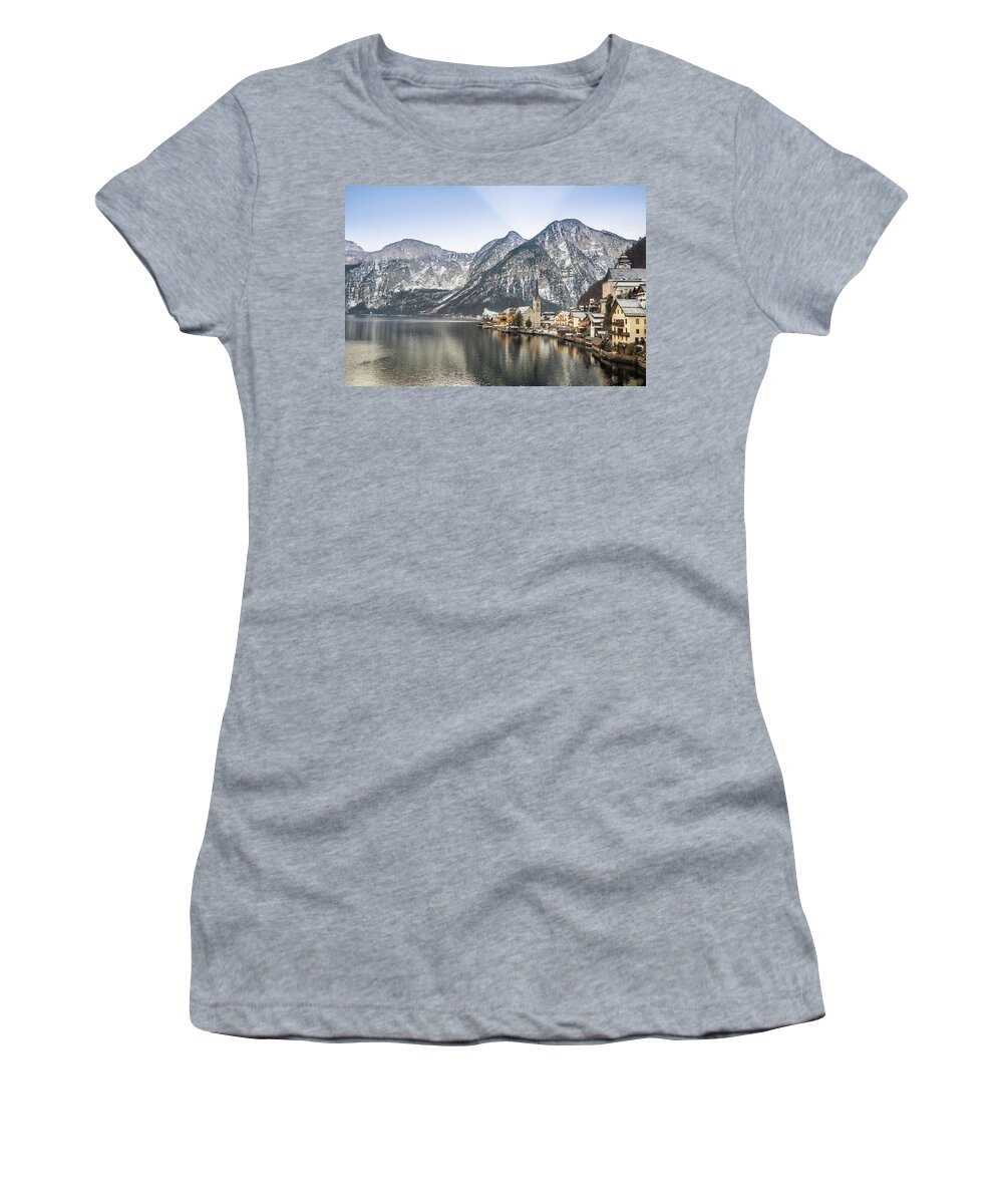 Hallstatt Women's T-Shirt featuring the photograph Hallstatt by Fink Andreas
