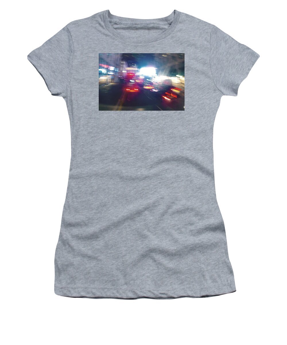 Night Women's T-Shirt featuring the photograph Headed Home by Steve Swindells