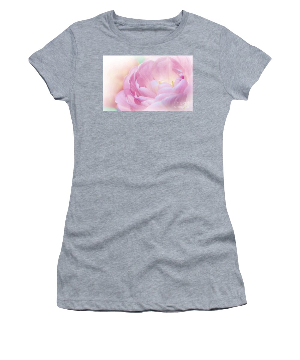 Flowers Women's T-Shirt featuring the photograph Heaven Sent Peony of Spring by Elaine Manley