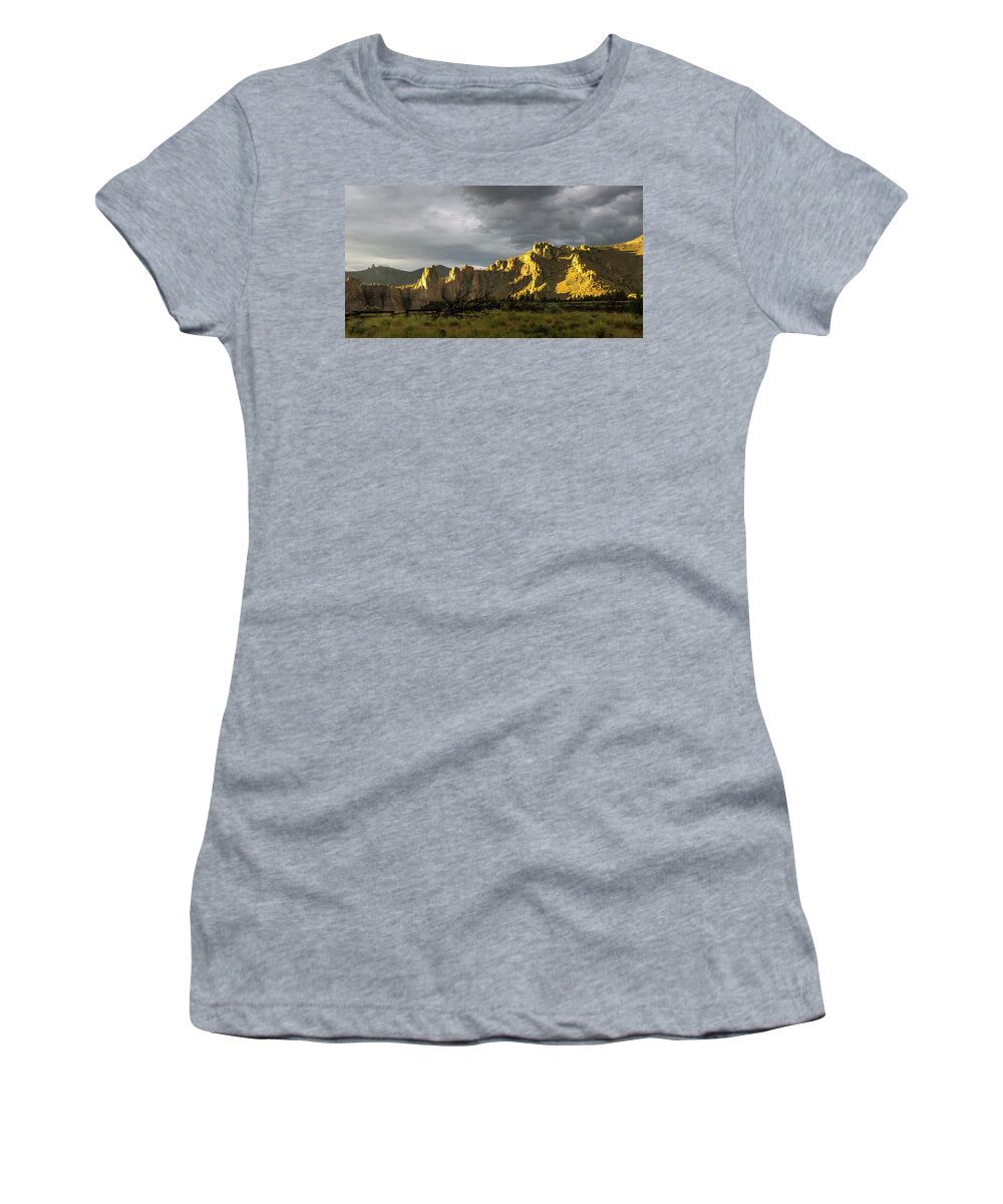 Sunsets Women's T-Shirt featuring the photograph High Desert Light by Steven Clark