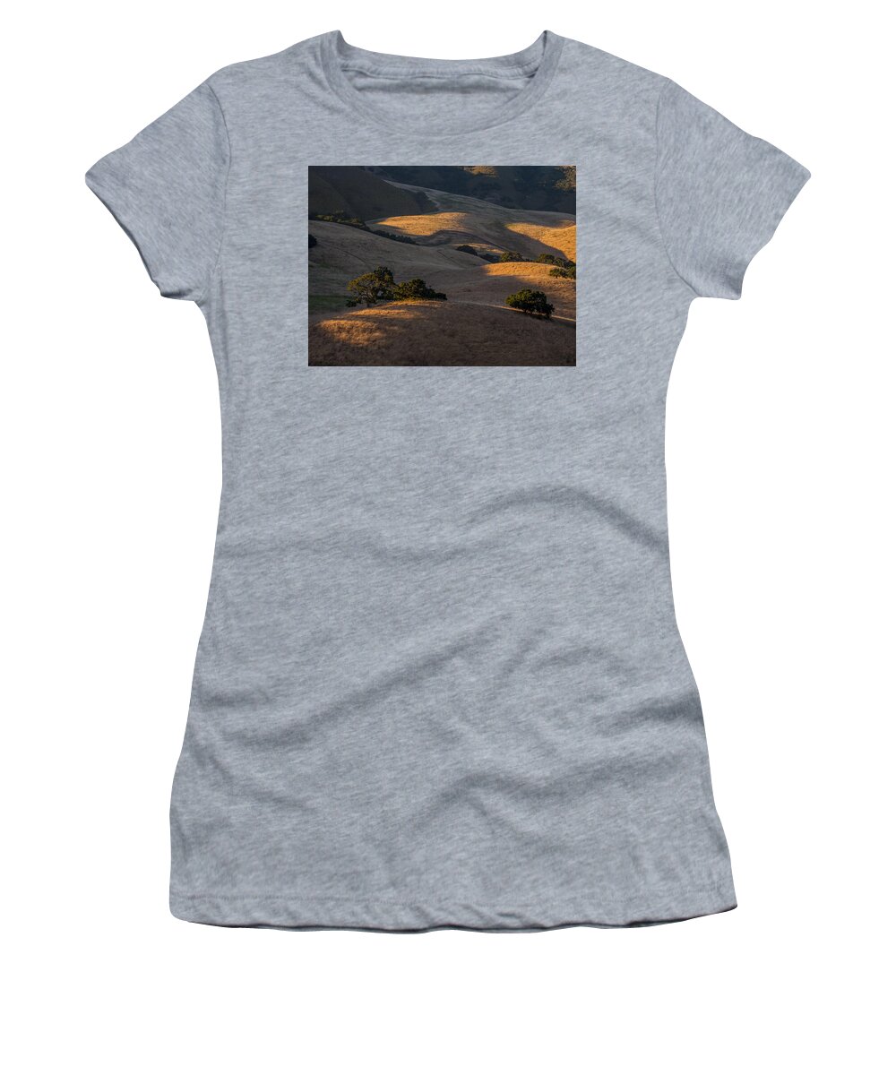 Hill Top Ranch Women's T-Shirt featuring the photograph Hill Top Ranch by Derek Dean