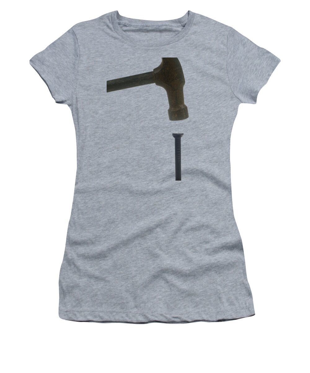 Hit the nail on the head - idiom Women's T-Shirt by Ilan Rosen - Pixels