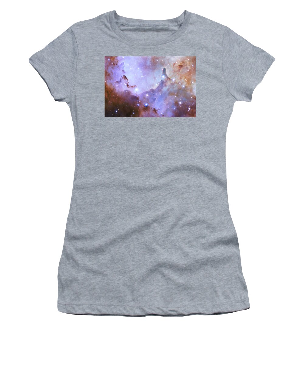 Nasa Women's T-Shirt featuring the photograph Hubble Space Telescope Celebrates 25 Years of Unveiling the Universe by Eric Glaser