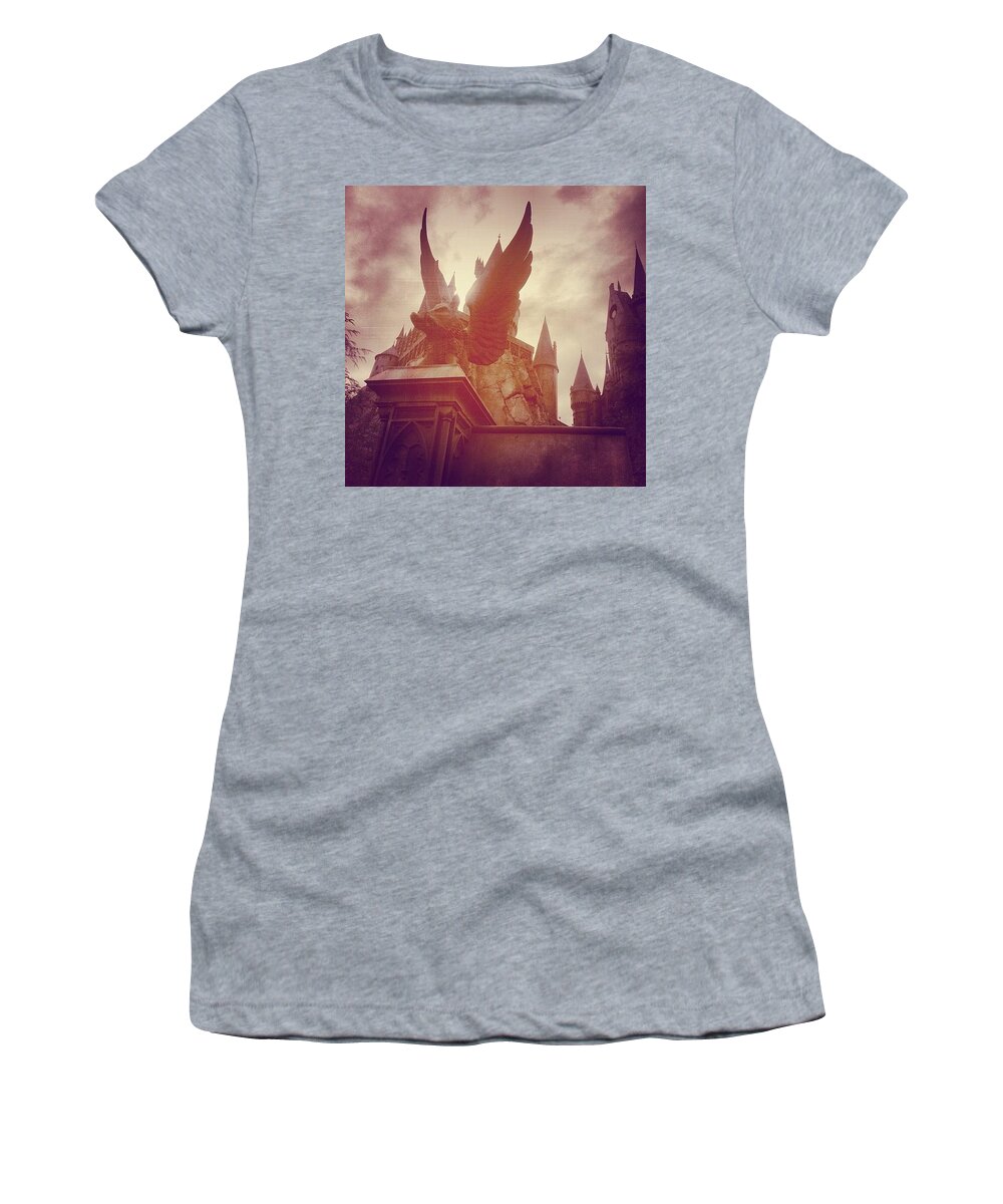 Orlando Women's T-Shirt featuring the photograph I Solemnly Swear I Am Up To No Good by Kate Arsenault 