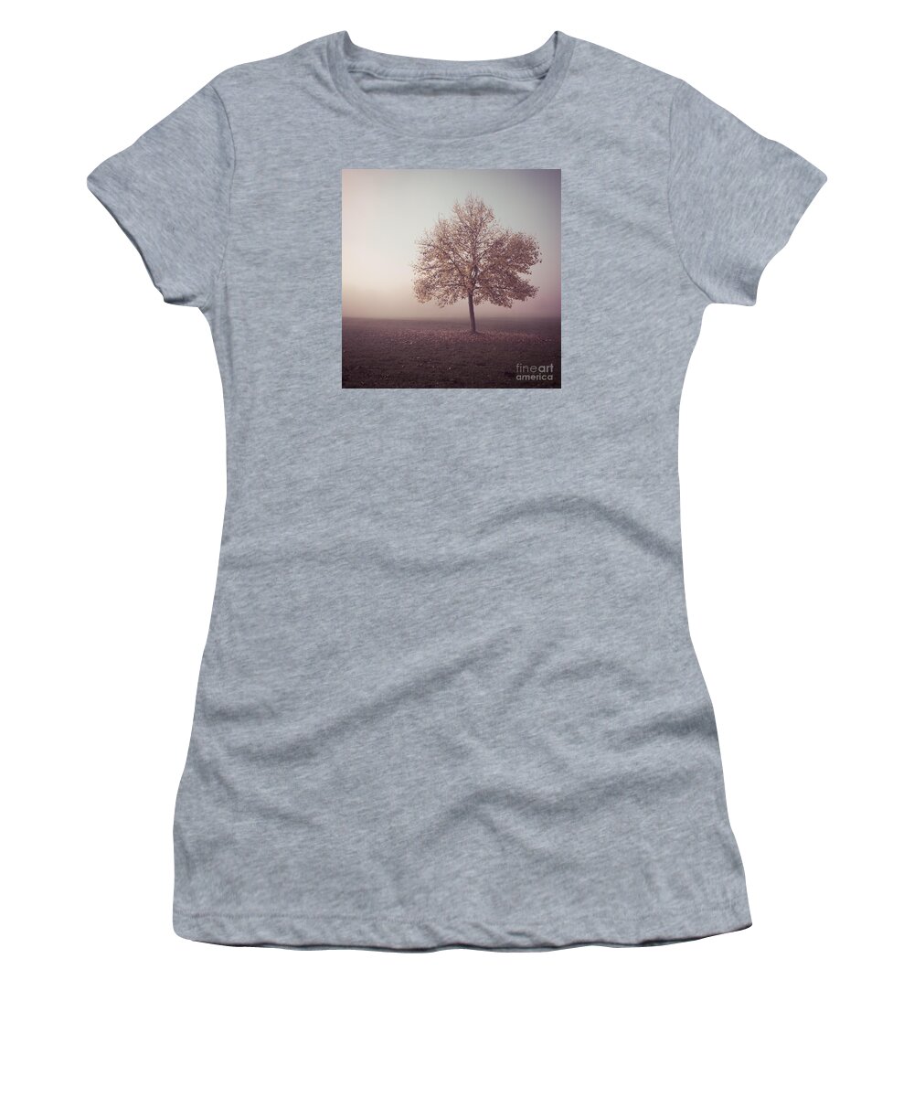1x1 Women's T-Shirt featuring the photograph In The Mood For Fall by Hannes Cmarits