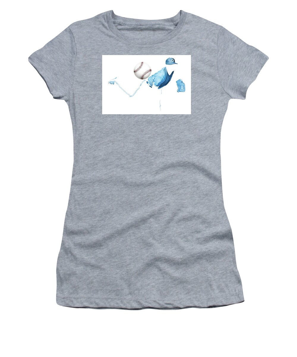 Realist Women's T-Shirt featuring the drawing In the Zone by Stirring Images